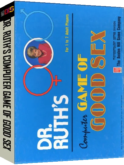 Dr. Ruth's Computer Game Of Good Sex — box-3D (US)
