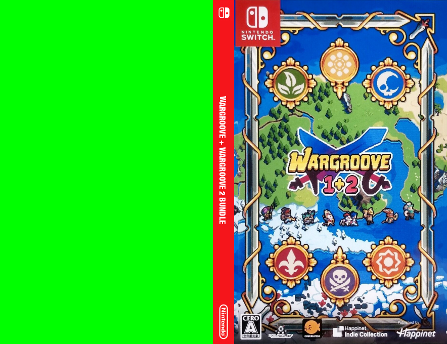 Wargroove 1 + 2 — box-texture (JP)