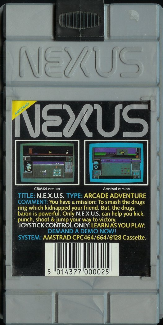 N.E.X.U.S. — box-scan (EU)