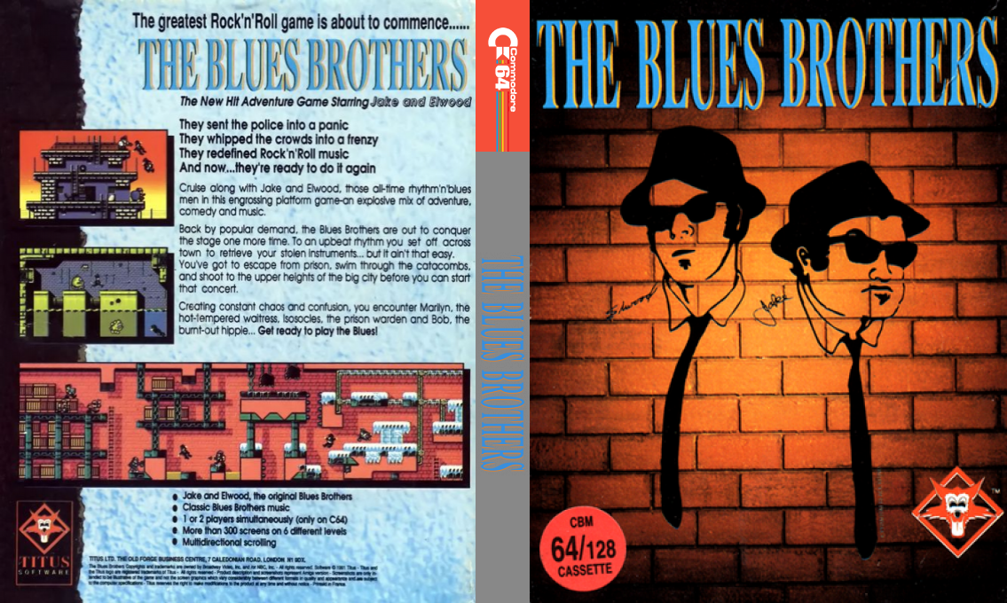 Blues Brothers, The — box-texture (EU)