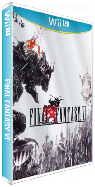 Final Fantasy VI — box-3D (JP)