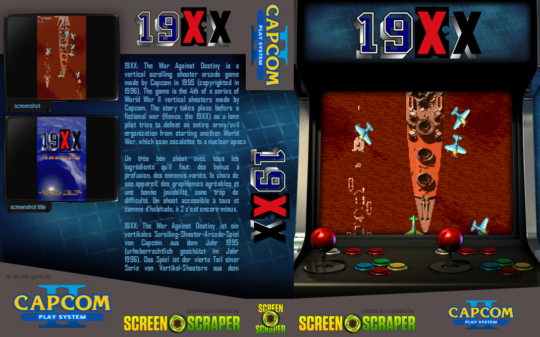 19XX : The War Against Destiny — box-texture (SS)