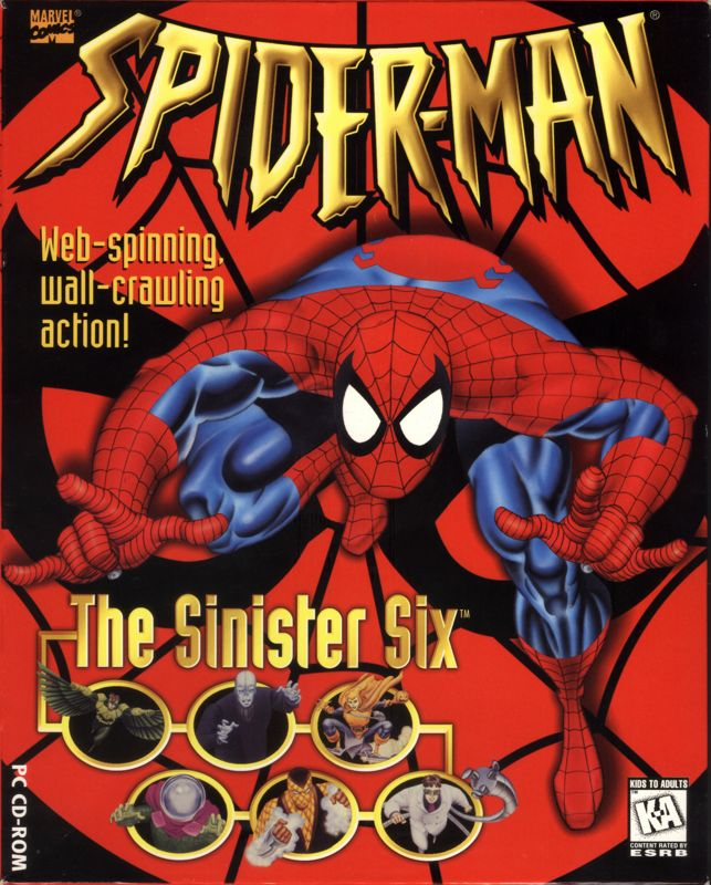Marvel Comics Spider-man - The Sinister Six box art