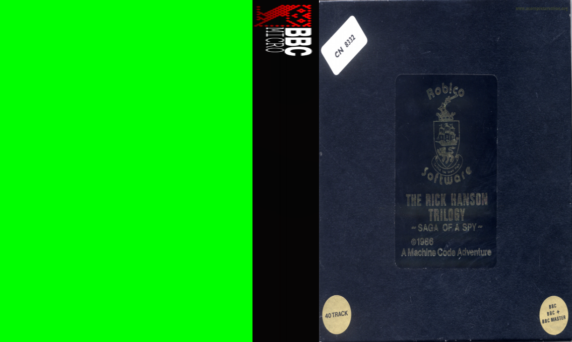 Saga Of A Spy: The Rick Hanson Trilogy — box-texture (WOR)