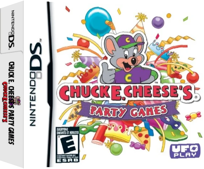 Chuck E. Cheese's Party Games — box-3D (US)