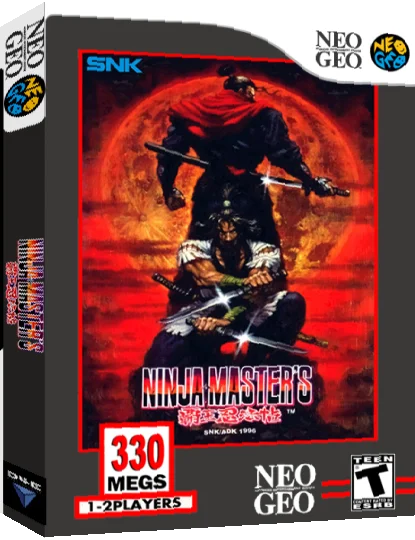 Ninja Masters — box-3D (US)