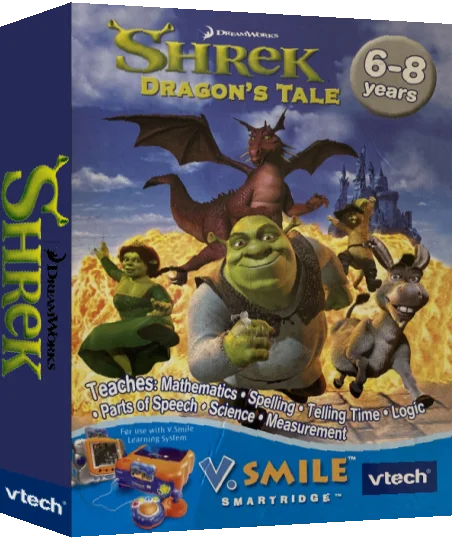 Shrek - Dragon's Tale — box-3D (US)