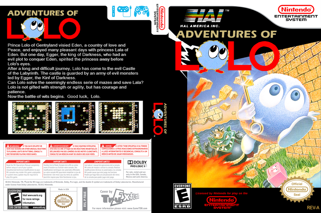 Adventures Of Lolo — box-texture (US)