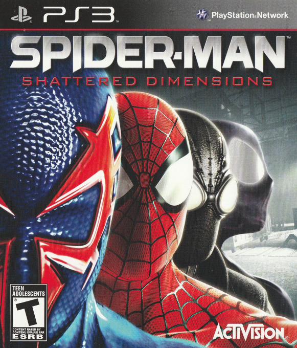 Spider-Man - Shattered Dimensions box art