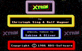 Xtron — sstitle (WOR)