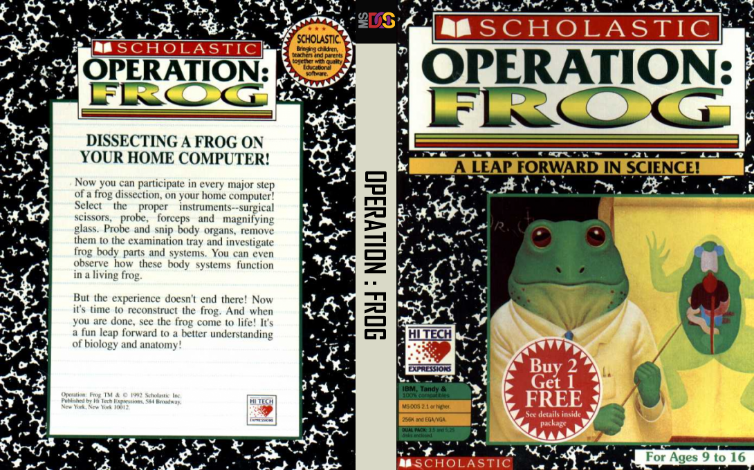 Operation - Frog — box-texture (US)