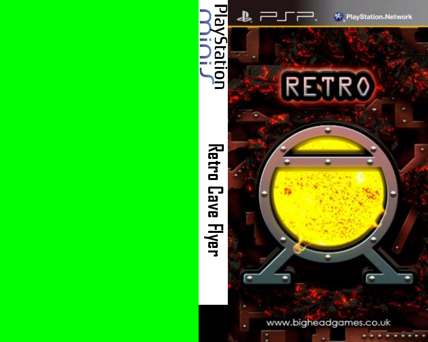 Retro Cave Flyer — box-texture (EU)