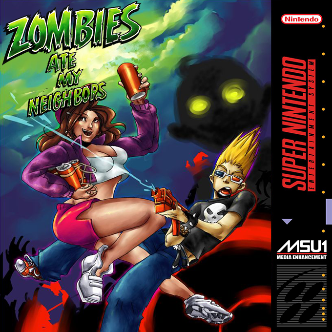 Zombies Ate My Neighbors box art