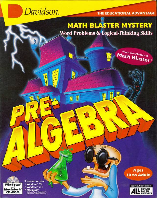Math Blaster Mystery: The Great Brain Robbery box art