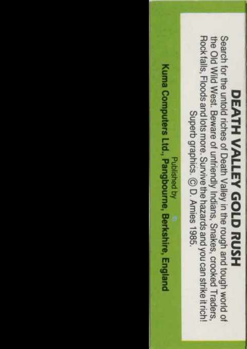Death Valley Gold Rush — box-2D-back (EU)