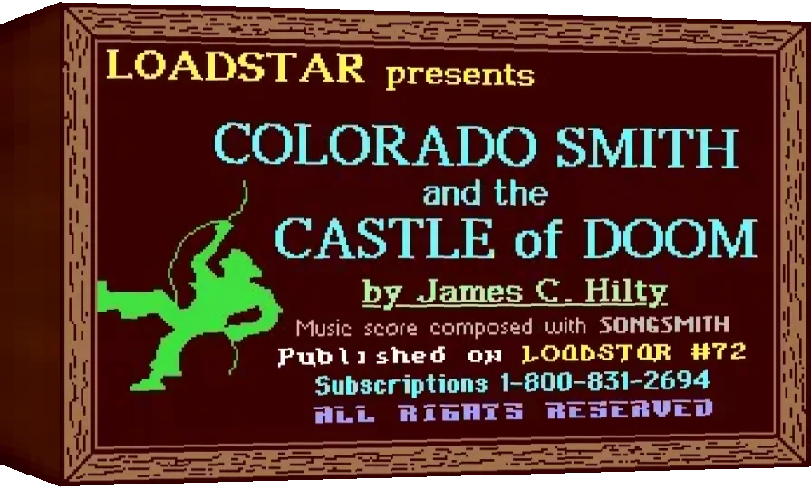 Colorado Smith and the Castle of Doom — box-3D (WOR)