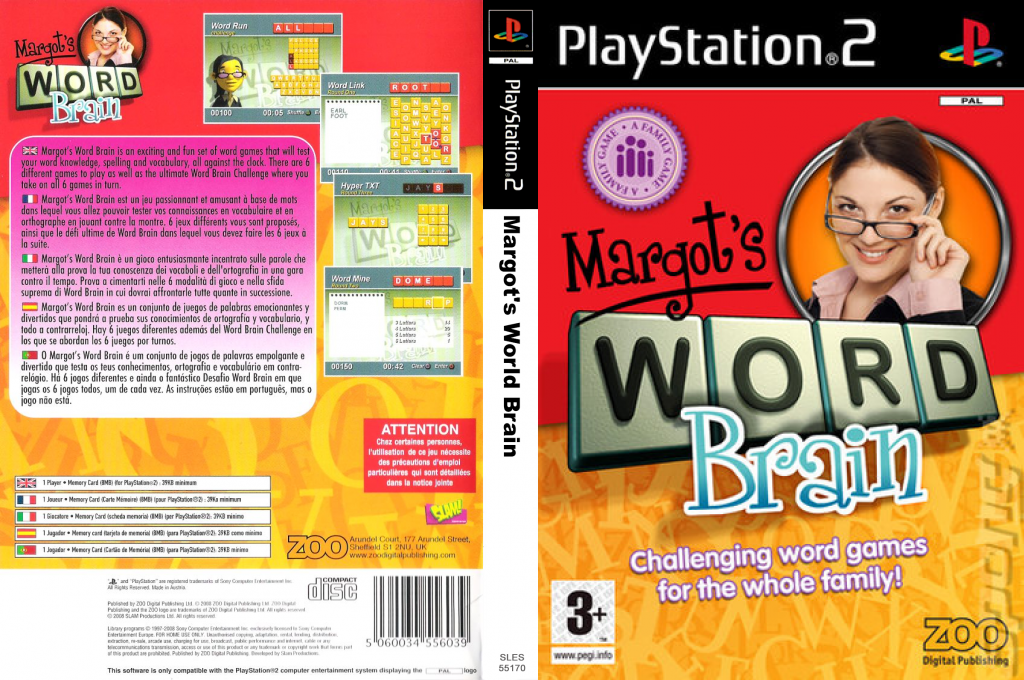 Margot's Word Brain — box-texture (EU)