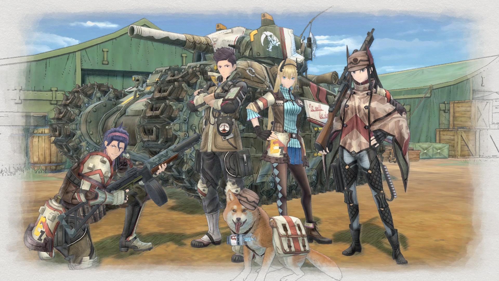 Senjou No Valkyria 4 — fanart