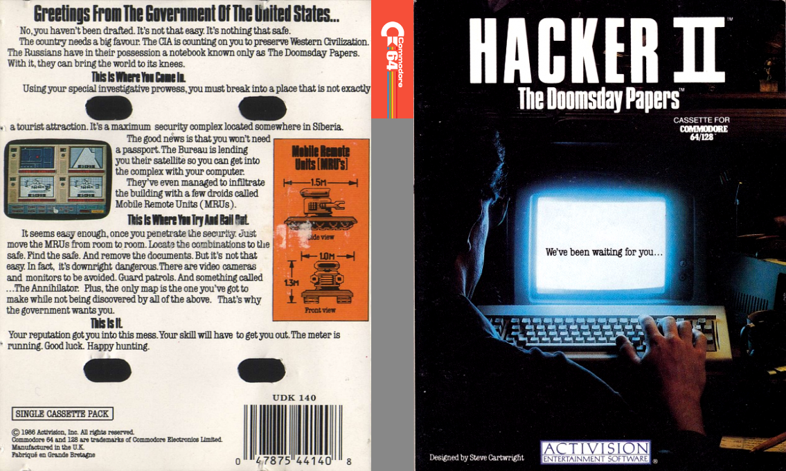 Hacker 2 - The Doomsday Papers — box-texture (EU)