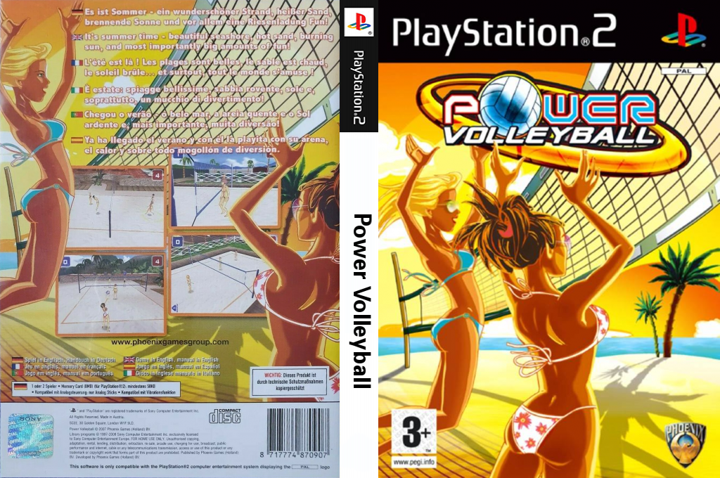 Power Volleyball — box-texture (EU)
