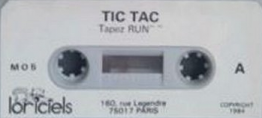 Tic-tac — support-texture (WOR)