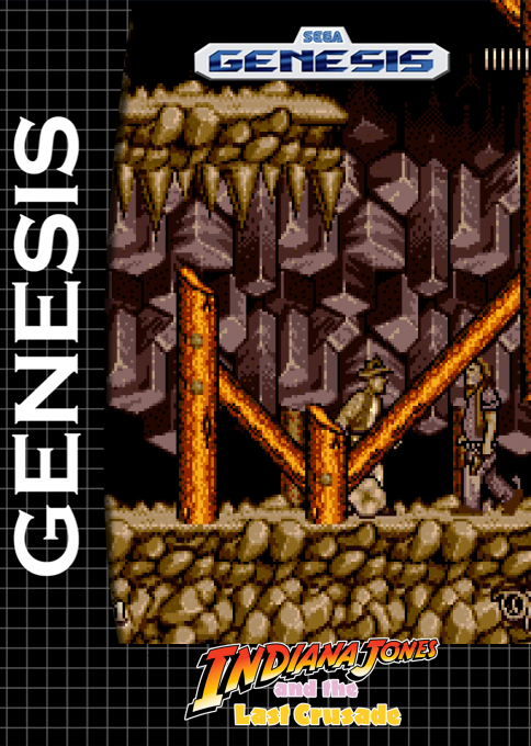 Indiana Jones And The Last Crusade — box-2D (SS)
