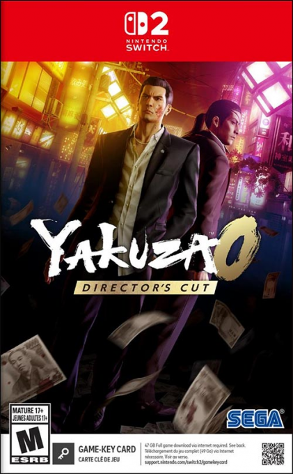 Yakuza 0 Director's Cut box art