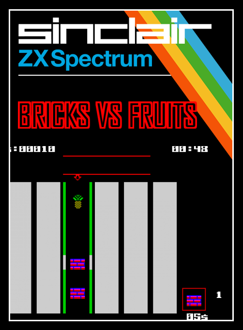 Bricks vs Fruits box art
