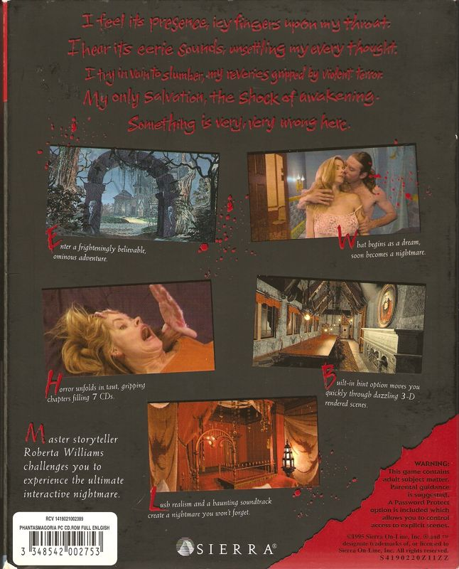 Phantasmagoria — box-2D-back (EU)