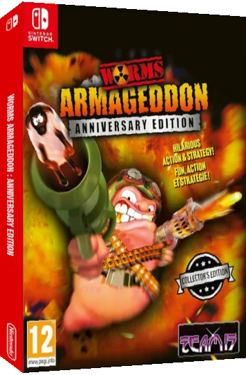 Worms Armageddon — box-3D (EU)