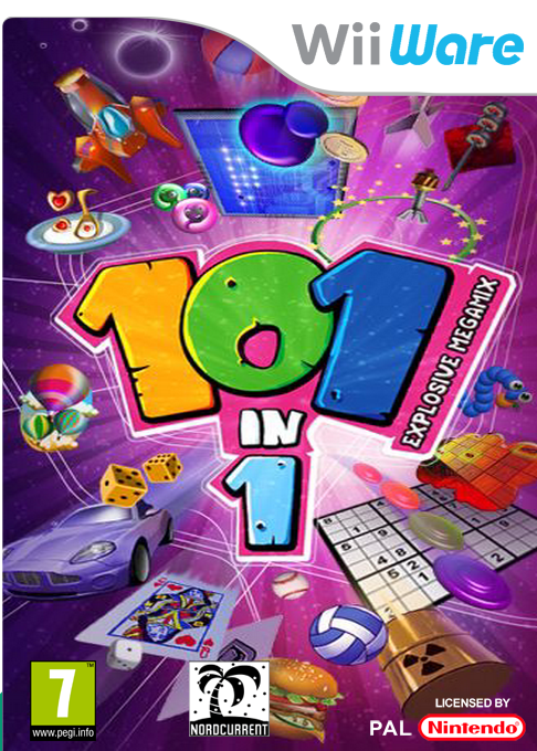 101 In 1 - Explosive Megamix — box-2D (EU)