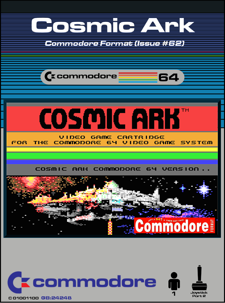 Cosmic Ark box art