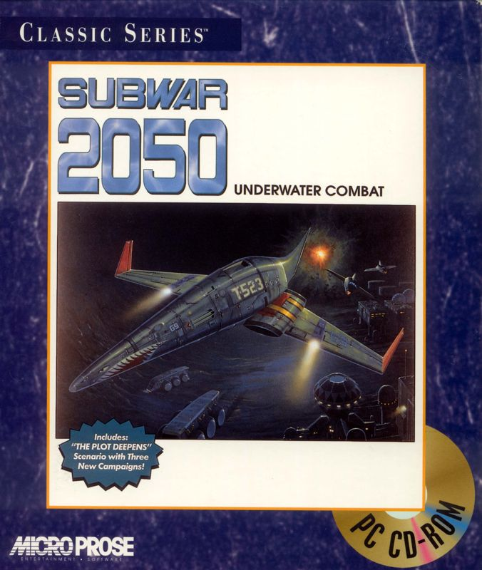 Subwar 2050 - CD-ROM box art