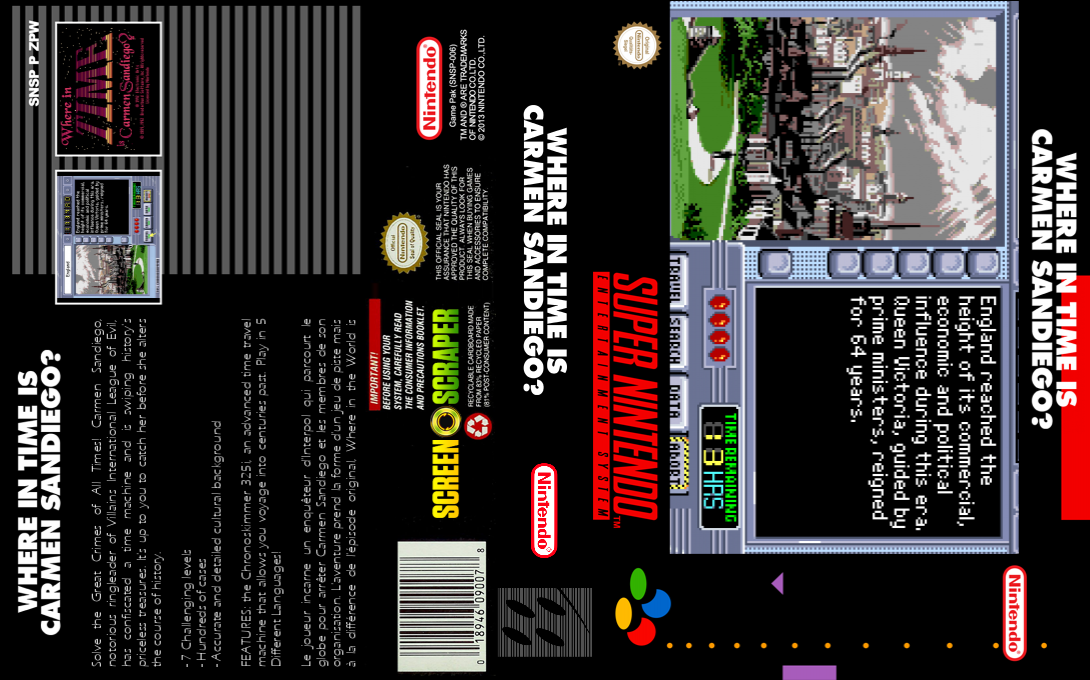 Where In Time Is Carmen Sandiego ? — box-texture (SS)
