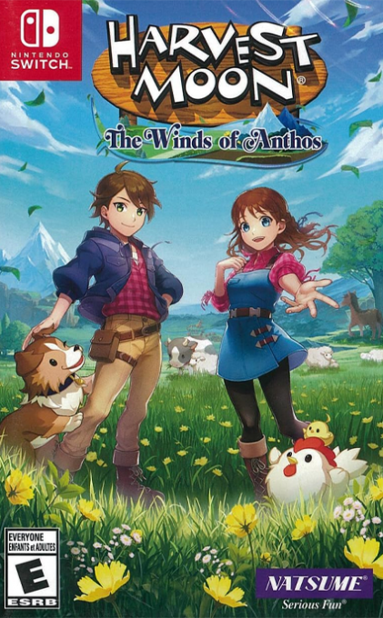 Harvest Moon - The Winds of Anthos — box-2D (CA)