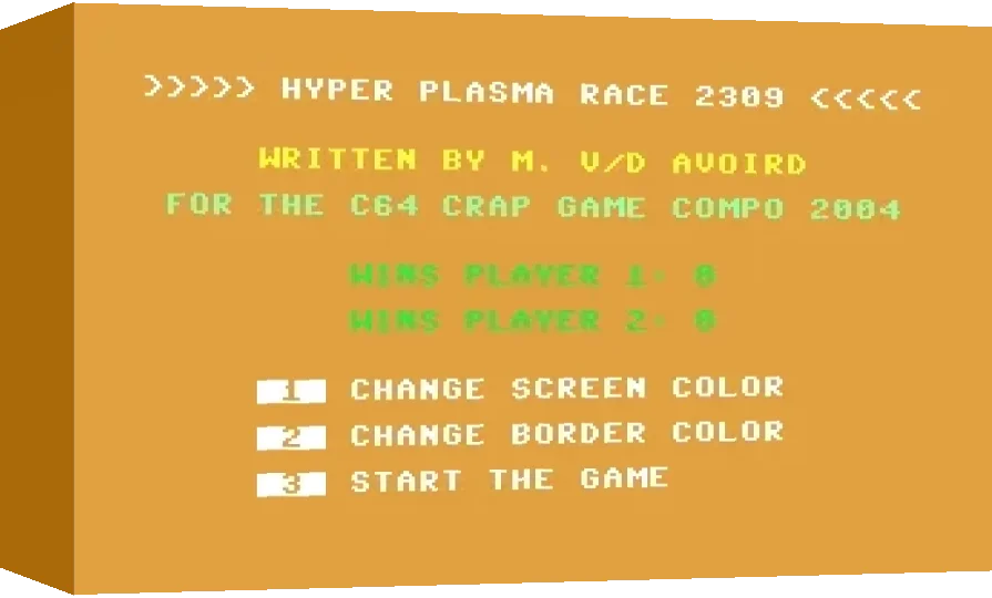 Hyper Plasma Race 2309 — box-3D (WOR)