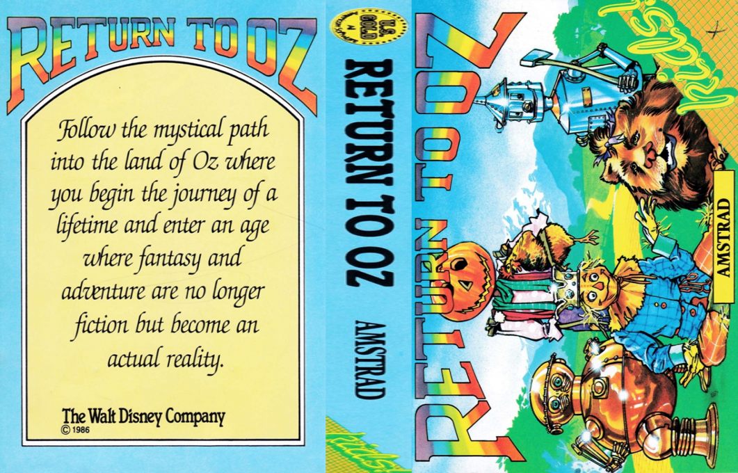 Return To Oz — box-texture (EU)