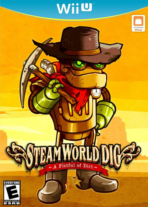 Steamworld Dig - A Fistful Of Dirt box art