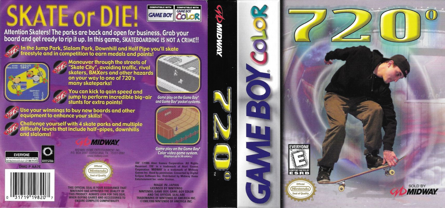 720 Degrees — box-texture (US)