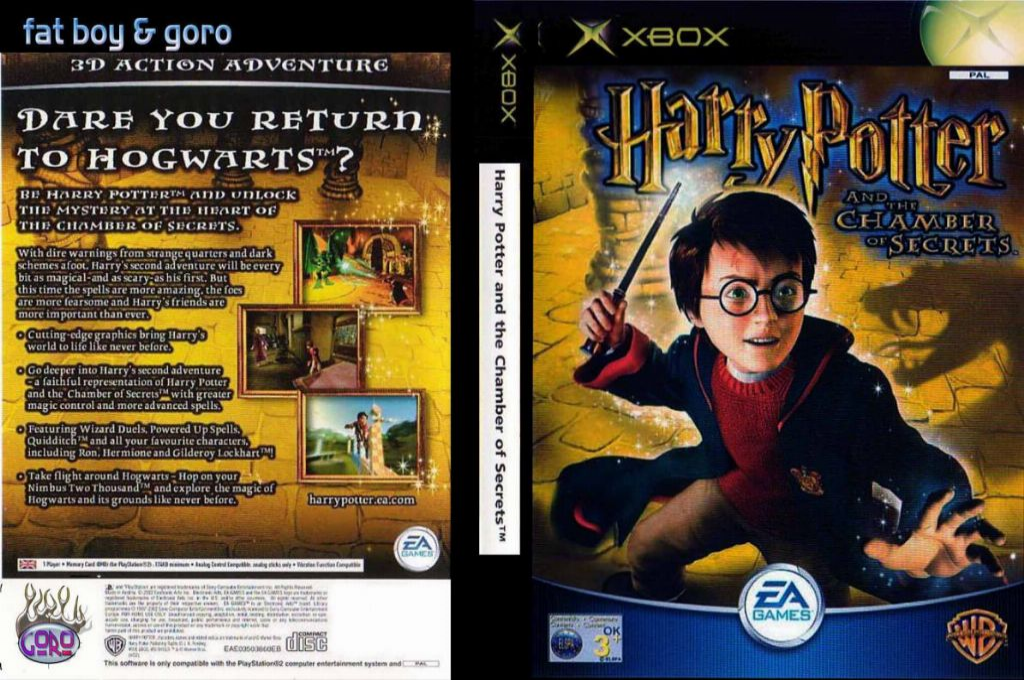 Harry Potter and the Chamber of Secrets — box-texture (UK)