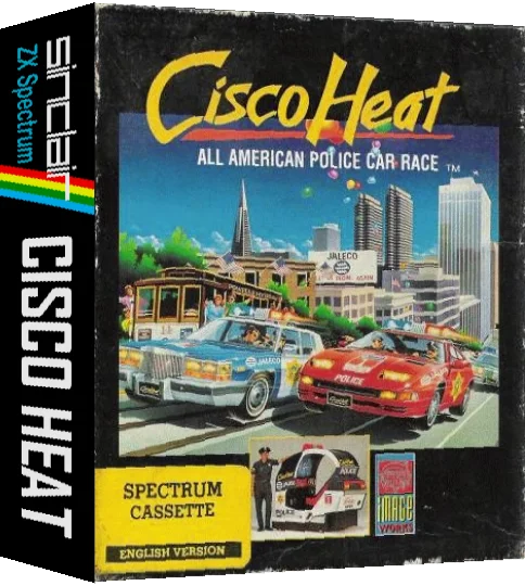 Cisco Heat - All American Police Car Race — box-3D (EU)