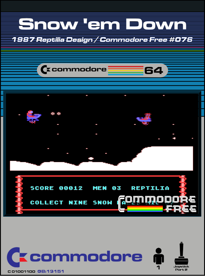 Snow 'em Down box art