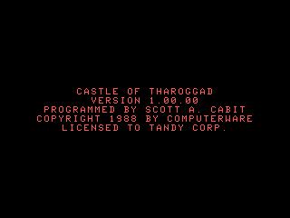 Castle Of Tharoggad — sstitle (US)