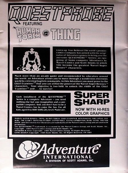 Questprobe featuring Human Torch and the Thing — box-2D-back (WOR)