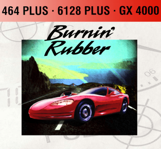 Burnin' Rubber box art
