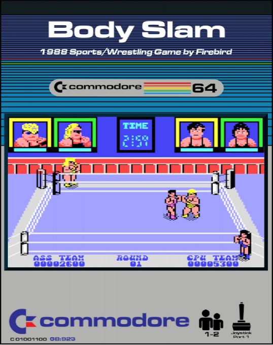 Body Slam box art