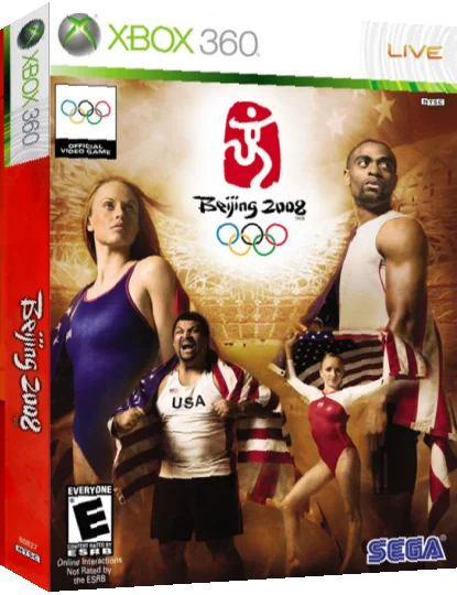 Beijing 2008 - Le Jeu Vidéo Officiel Des Jeux Olympiques — box-3D (CA)