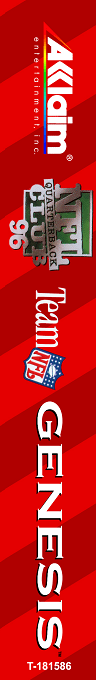 NFL Quarterback Club 96 — box-2D-side (US)