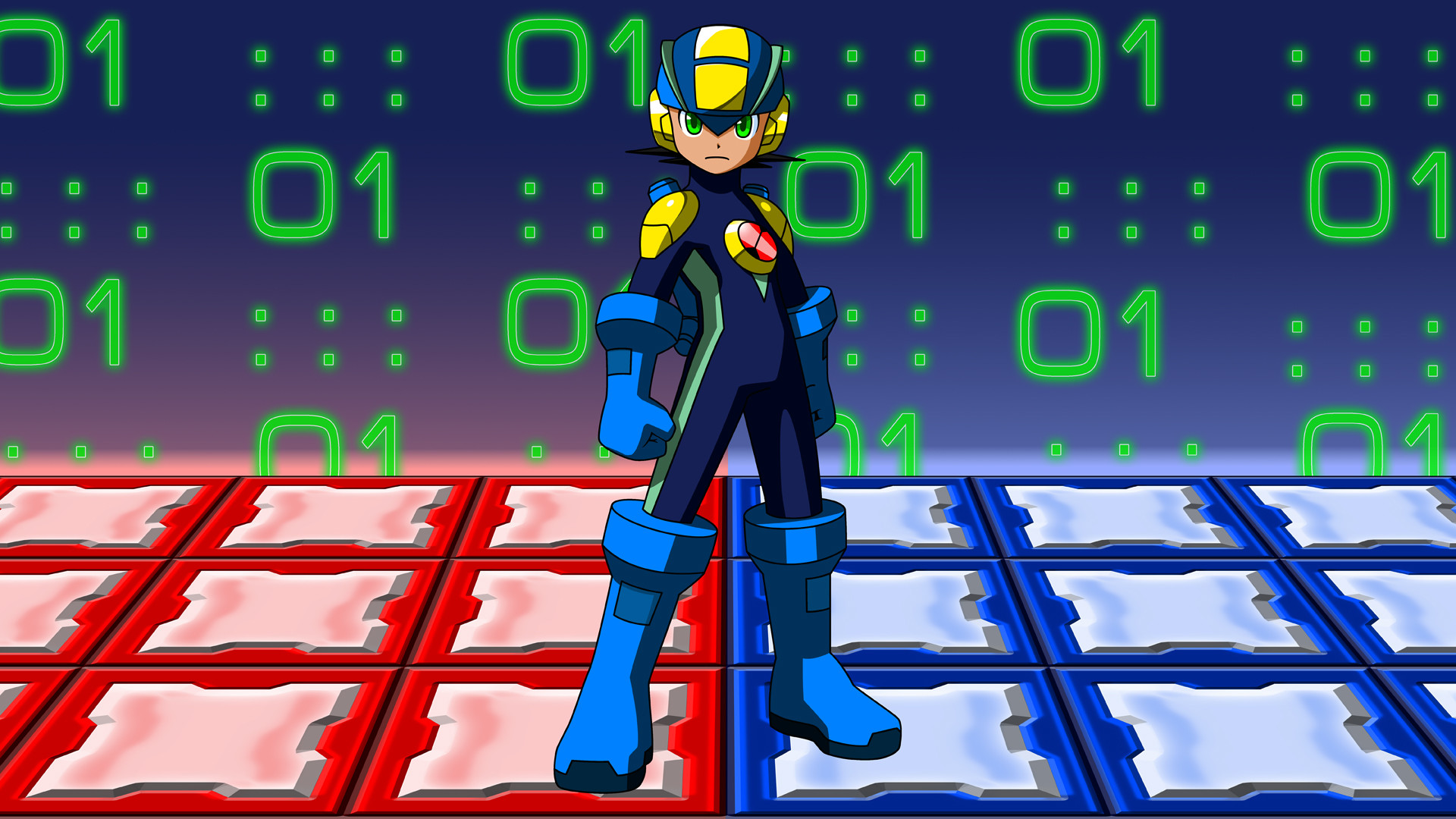 Rockman EXE 4.5 - Real Operation — fanart