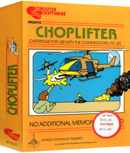 Choplifter — box-3D (US)